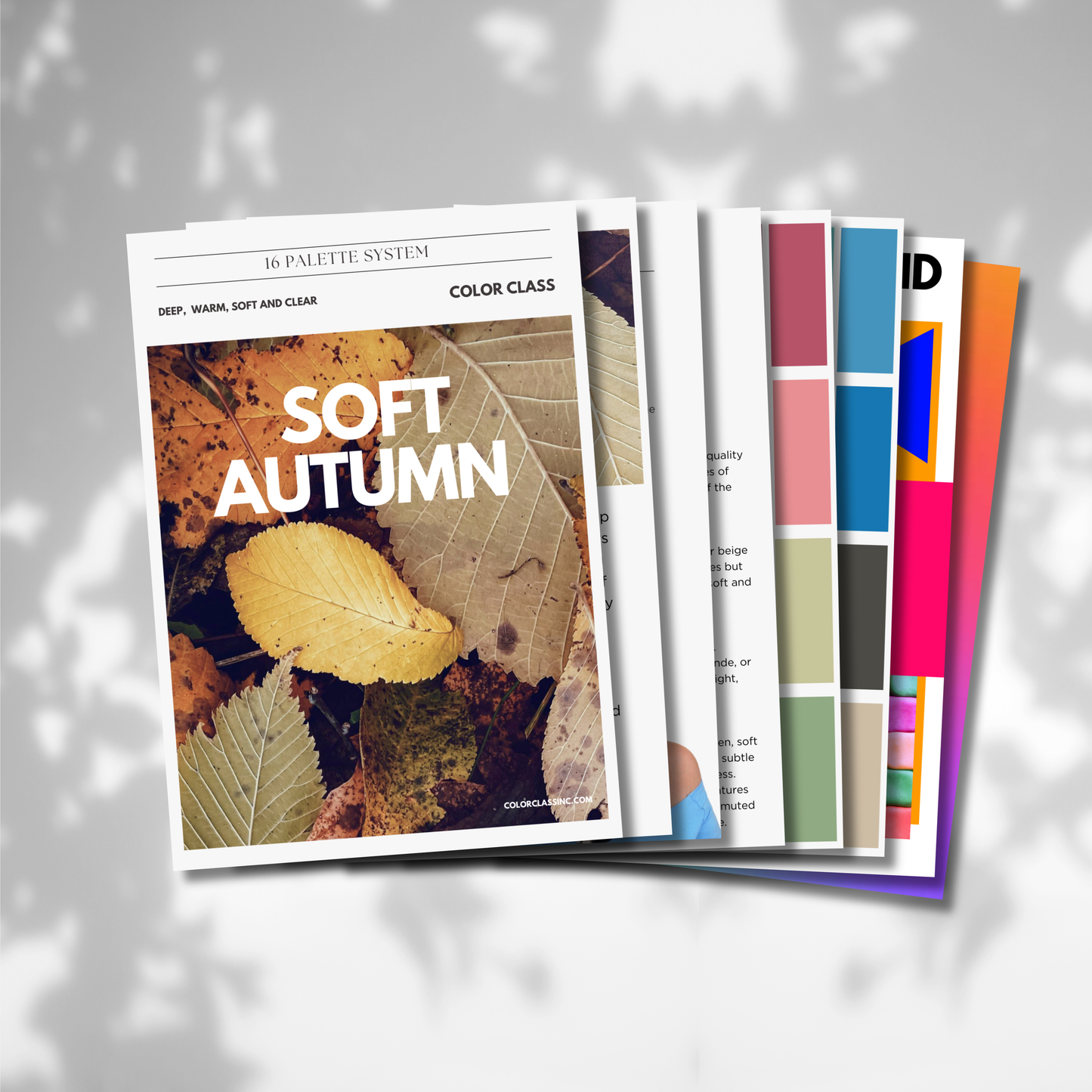 Soft Autumn Digital Color Palette Guide