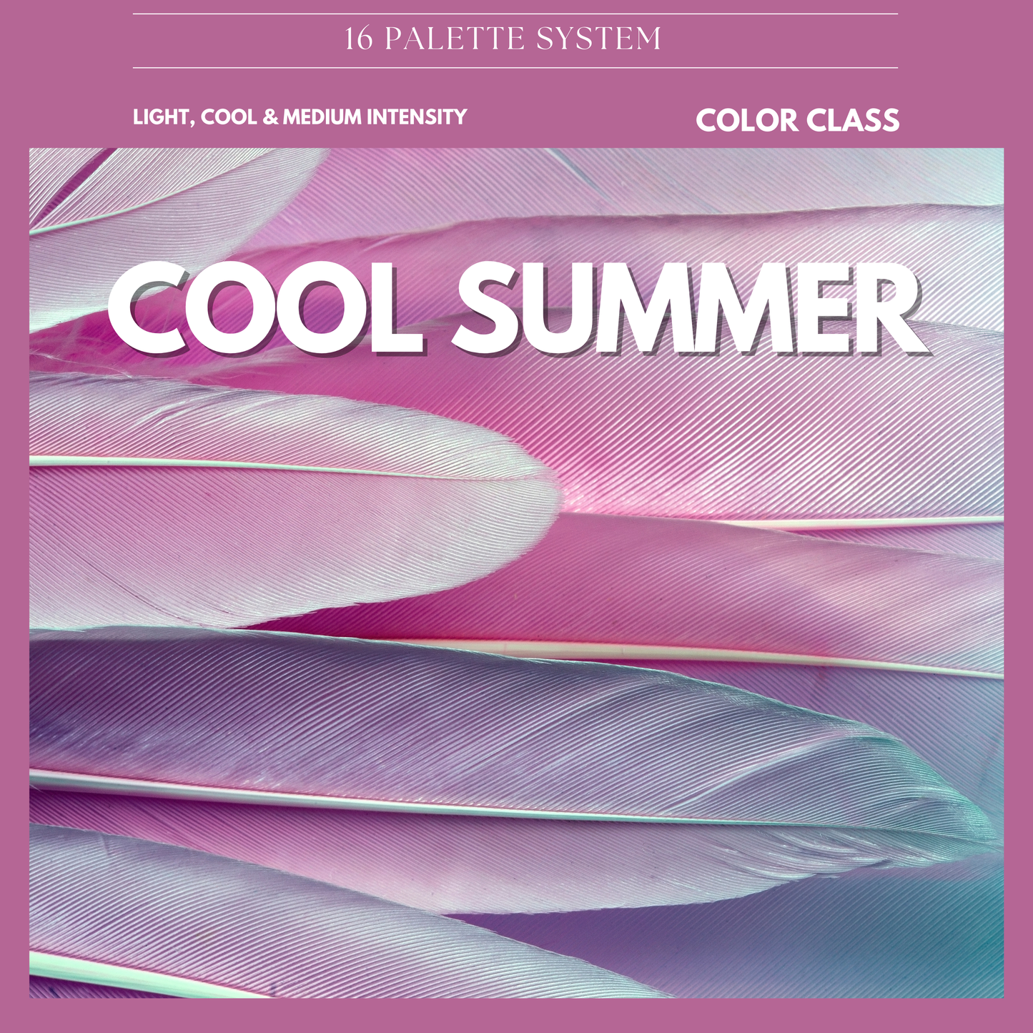 Cool Summer Digital Color Palette Guide