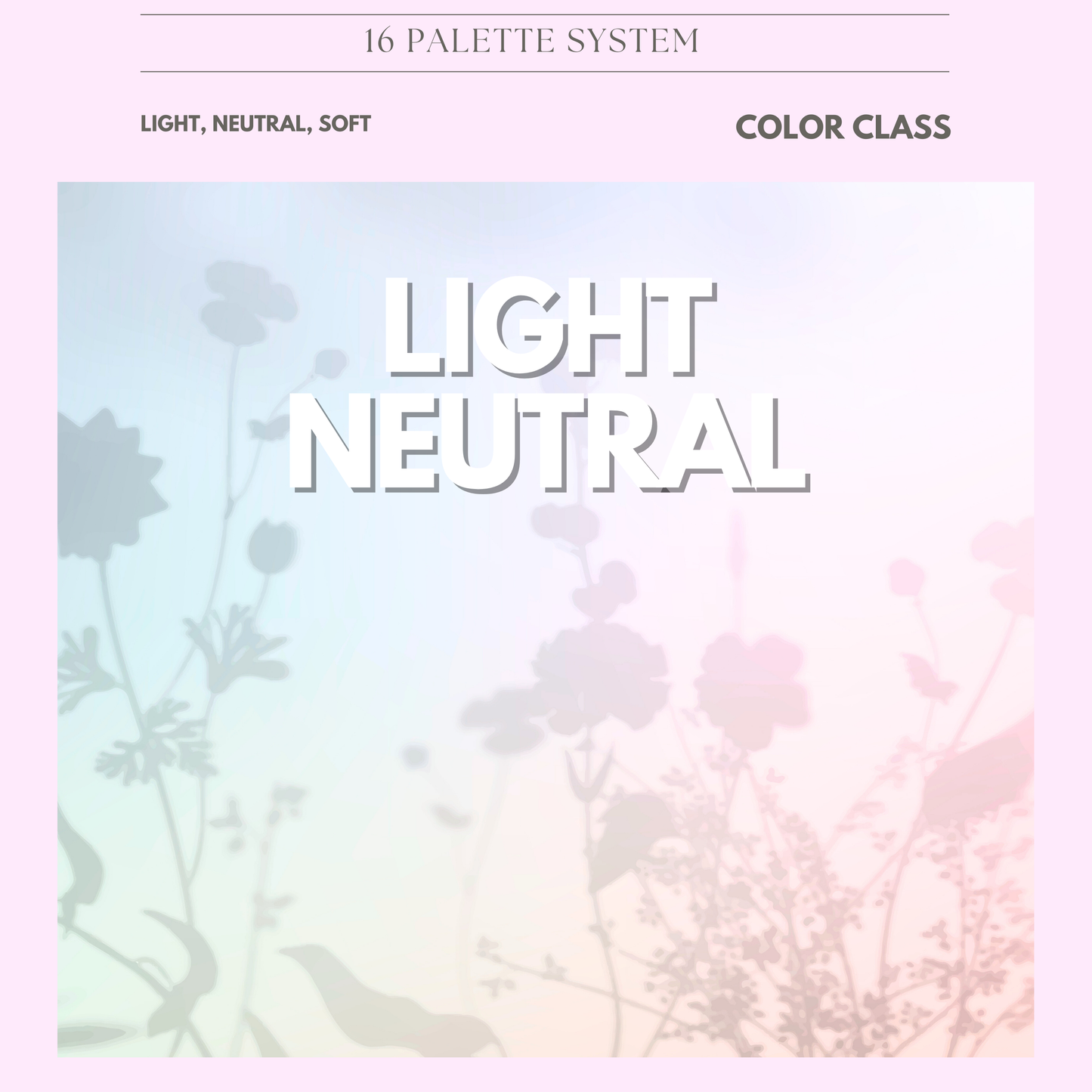 Light Neutral Digital Color Palette Guide