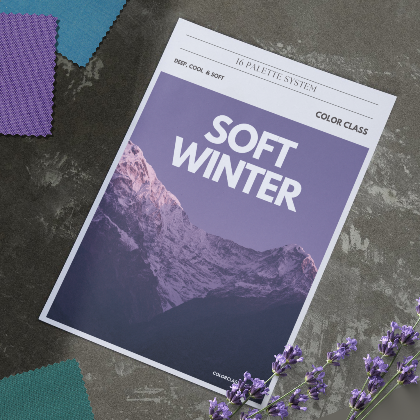 Soft Winter Digital Color Palette Guide