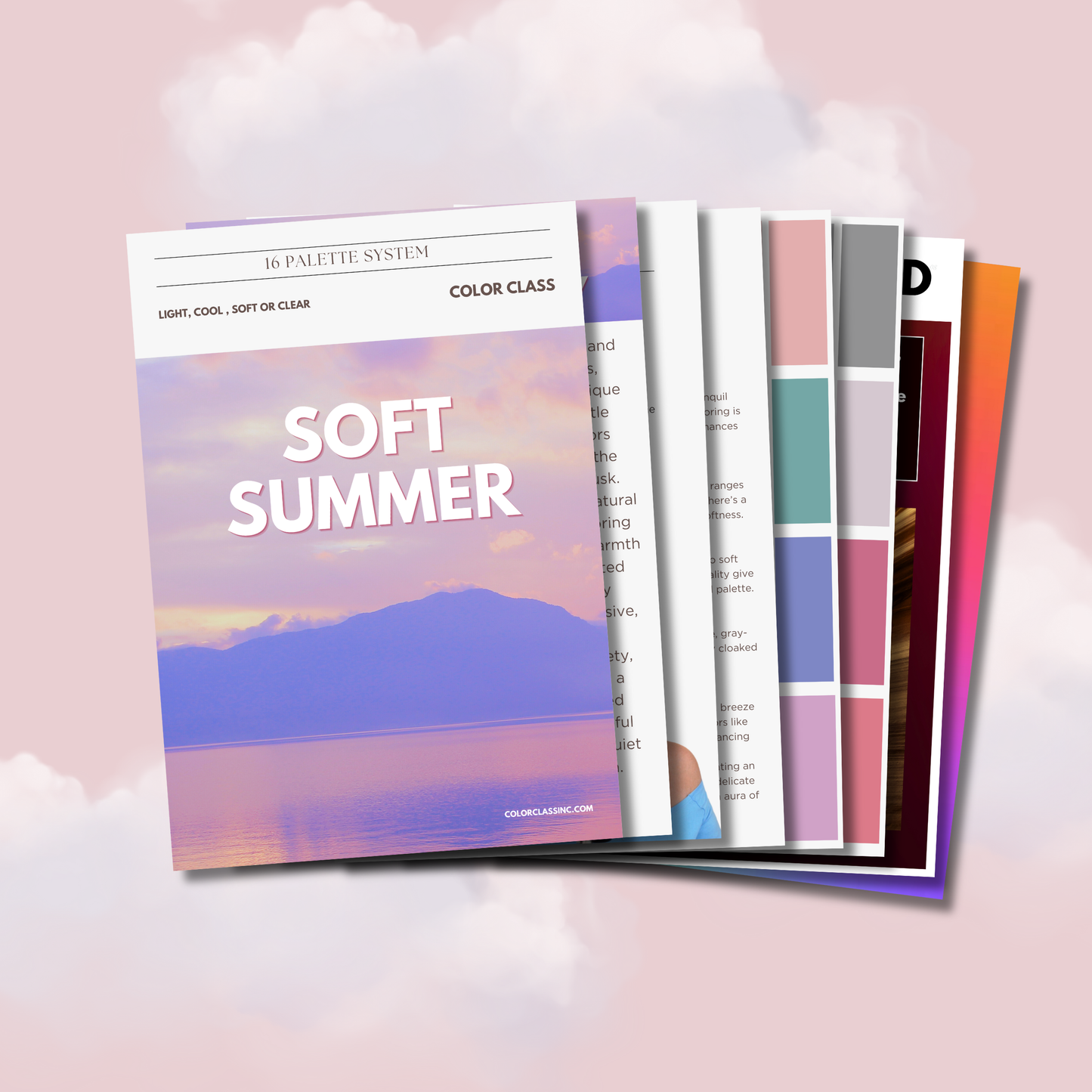 Soft Summer Digital Color Palette Guide