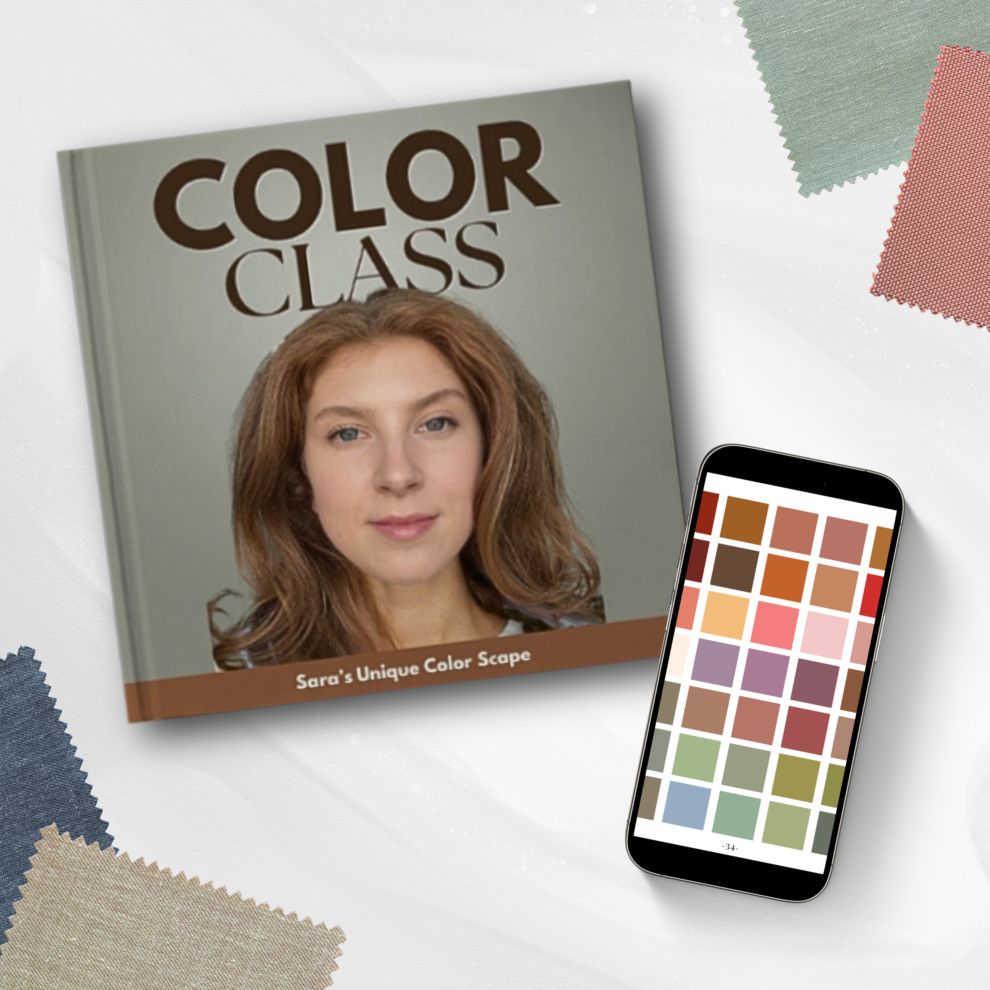 Color Analysis Session Custom Color Portfolio – Color Class